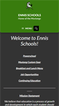 Mobile Screenshot of ennisschools.org